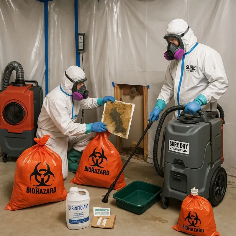 Contaminated Water Handling Protocols process in Melcher-Dallas, IA