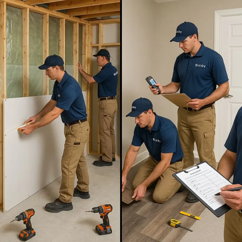 Repairs and Reconstruction process in Melcher-Dallas, IA